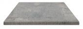 Blat stołowy BETON, Topalit, blat drewniany, wymiary 60x60 cm, kwadratowy, betonowy, XIRBI 78428